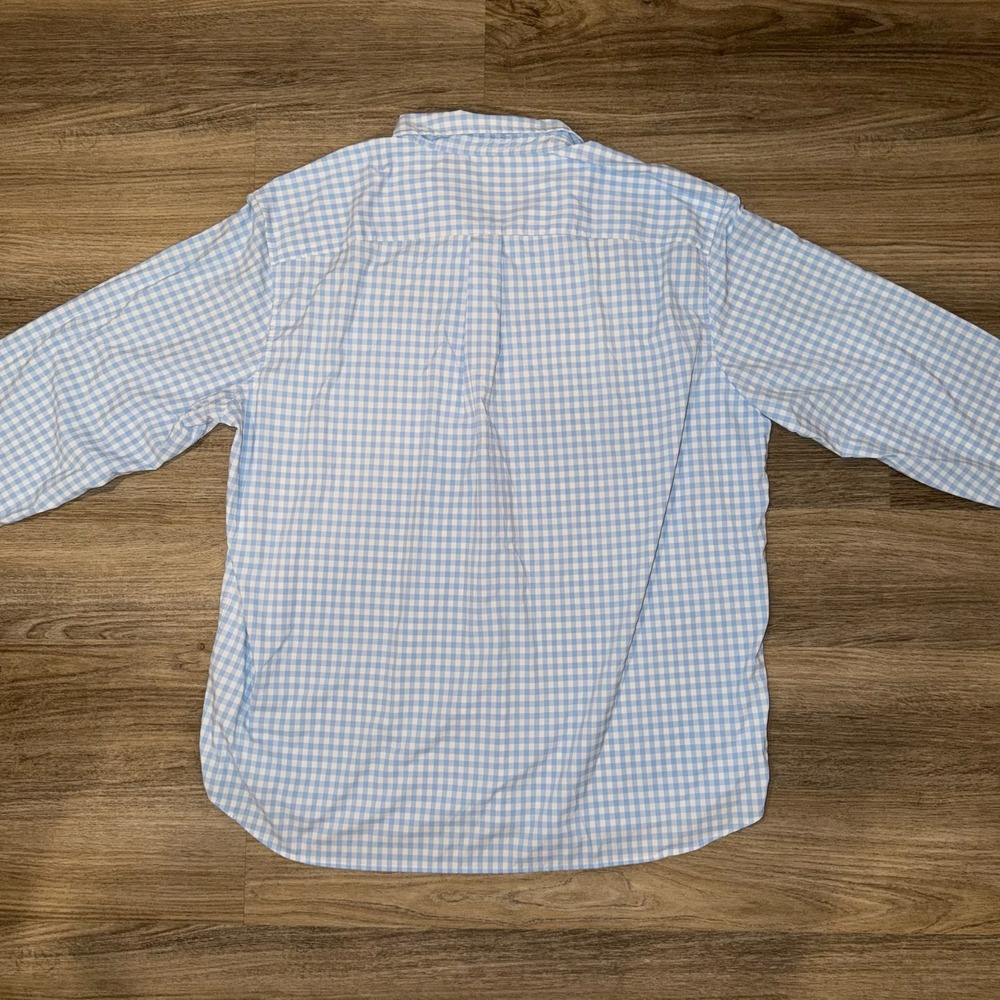 Vineyard Vines Blue Gingham Performance Button Do… - image 10